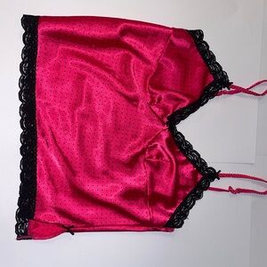 Eyeshadow Fuchsia and Black Lace Chemise